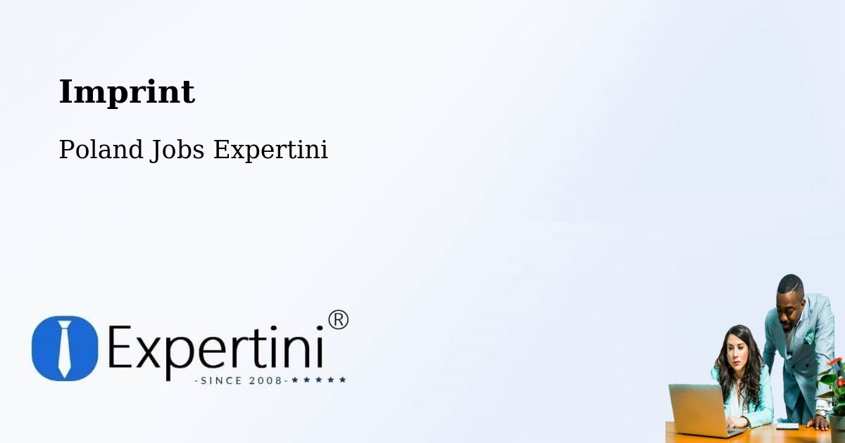 Imprint – Malanów - Poland Jobs Expertini
