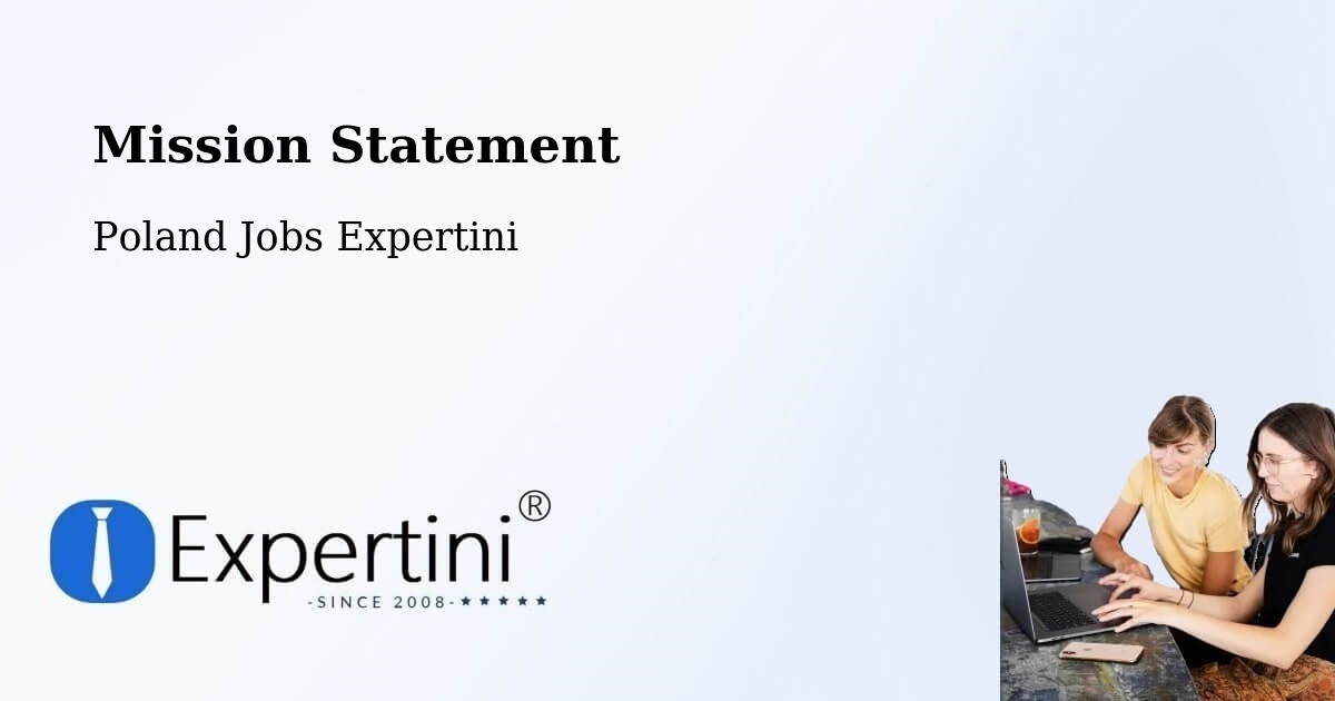 Corporate Mission – Malanów - Poland Jobs Expertini